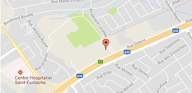 Carte localization Cité Caravane